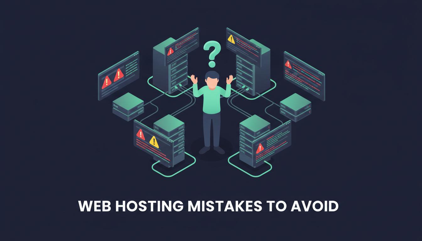 5 errores comunes al contratar hosting